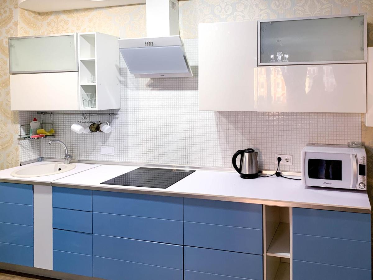 Apartmán Grunvald Lux Kyjev Exteriér fotografie