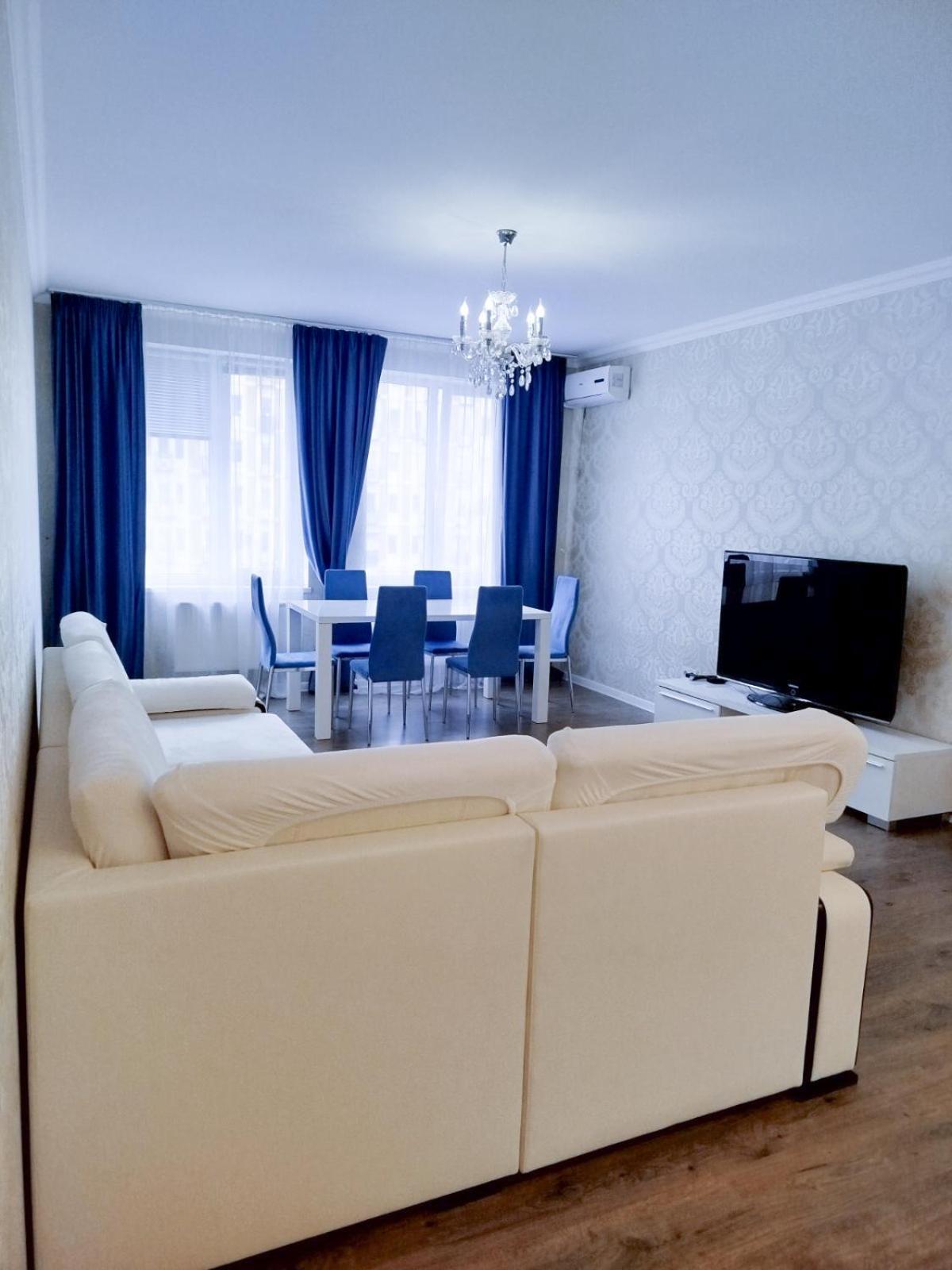 Apartmán Grunvald Lux Kyjev Exteriér fotografie