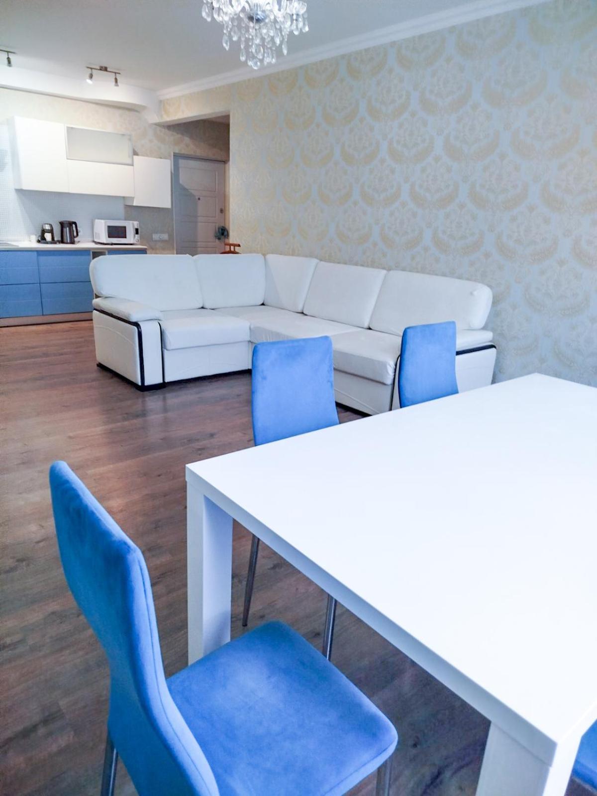 Apartmán Grunvald Lux Kyjev Exteriér fotografie