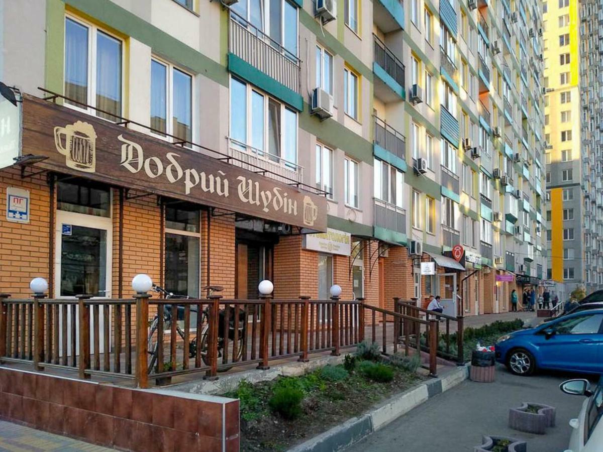 Apartmán Grunvald Lux Kyjev Exteriér fotografie